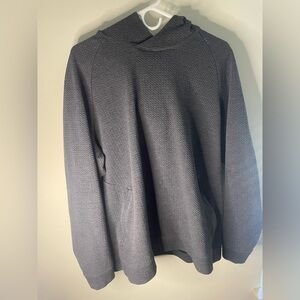lululemon athletica Double Knit At Ease Charcoal Hoodie XL